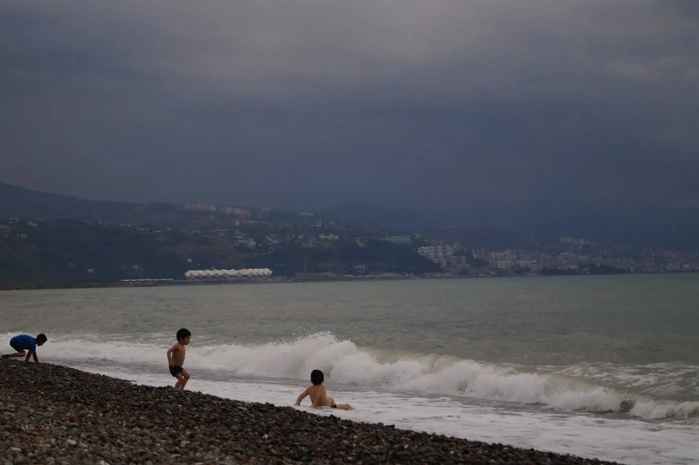 A waterfront view in Trabzon, Turkey